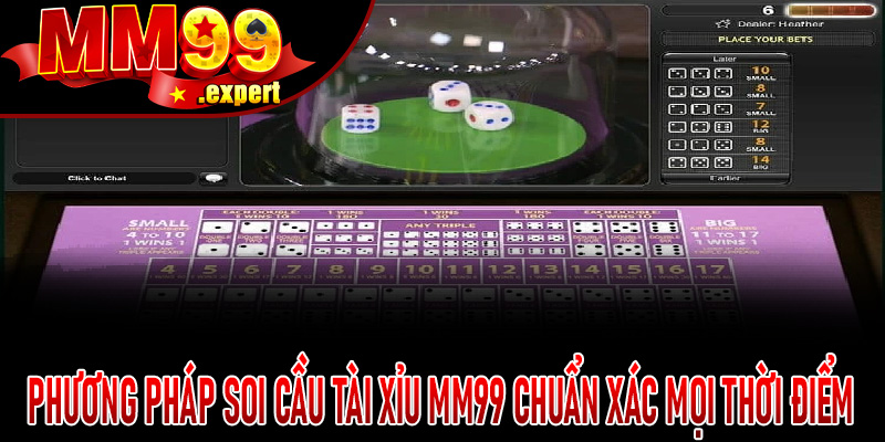 Phương pháp Soi Cầu Tài Xỉu MM99 chuẩn xác mọi thời điểm